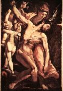 The Martyrdom of St Sebastian af PROCACCINI, Giulio Cesare